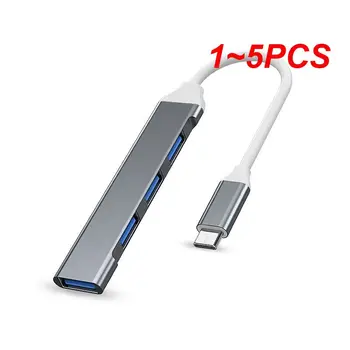 1~5VNT 3.0 Hub USB Hub 4 Port Didelės Spartos c Tipo Skirstytuvo 5Gbps PC Kompiuterių Priedai Multiport HUB 4 USB 3.0-2.0 Prievadai
