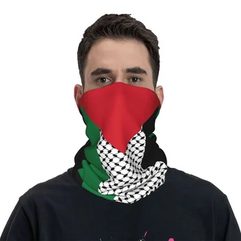 Artimuosiuose Rytuose, Palestinos Vėliava Neckerchief Magija Bandana Daugiafunkcinis Šalikas Vyrų ir Moterų Dviračių Kaukės Nuotrauka 0