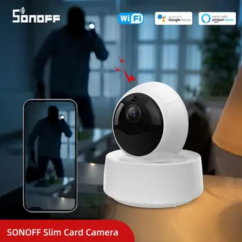SONOFF GK-200MP2-B Mini Wireless Wifi Kamera, IP Ewelink APP 360 IR 1080P HD Kūdikio stebėjimo Priežiūra, Apsaugos Signalizacija Smart Home