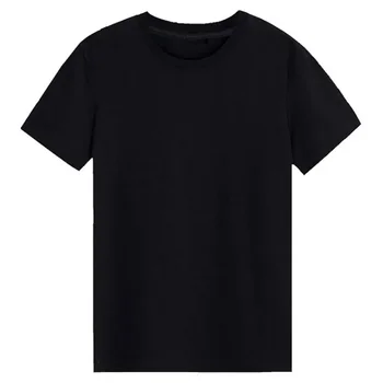 B8853 Slim T-Shirt Vyrai Paprastas Tee Standartas Tuščią T Shirt Juoda Balta Tees Viršų Naujas Nuotrauka 0