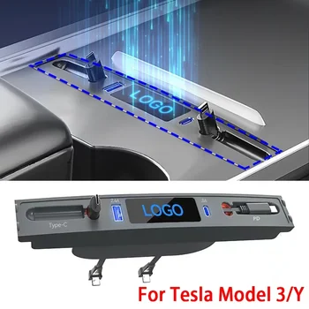 Automobilių Centrinė Kontrolė Greitas Įkroviklis Protingas Docking Station Tesla Model 3/Y