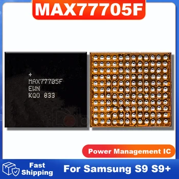 5vnt MAX77705F Samsung Galaxy S9 G960F S9+ G965F Galia IC Chip BGA PMIC Integriniai Grandynai Lustų rinkinys Nuotrauka 0