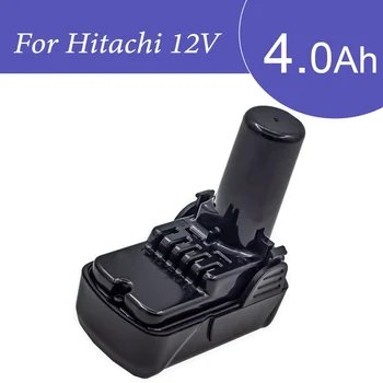 Baterija 12V Hitachi 4.0 Ah elektrinių Įrankių 18650 Akumuliatorius Hitachi 12V Baterija WR12DMR EB1214S EB1220BL EB1212S DH15DV Nuotrauka 0