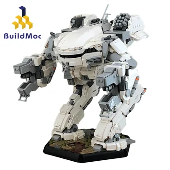 BuildMoc BattleTech Kariai Karalius Krabų Mecha Blokai Nustatyti Katapulta Robotas Plytų Žaidimas Žaislas Vaikams, Gimtadienio, Kalėdų Dovanos