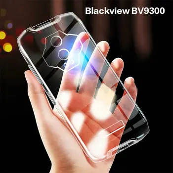 Už Blackview BV9300 Atveju Ultra Plonas Crystal Clear Smūgio Sugėrimo Technologija Bamperis Minkštos TPU Padengti Blackview BV9300 Nuotrauka 0