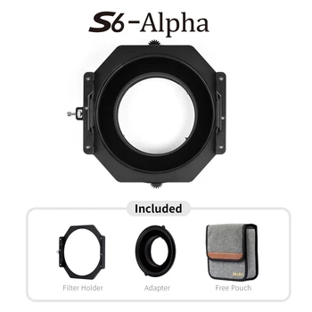 NiSi S6-alfa Filtrų Laikiklis, sigma kaip 14mm f1.4 DG DN Apskrito Filtras Nuotrauka 0