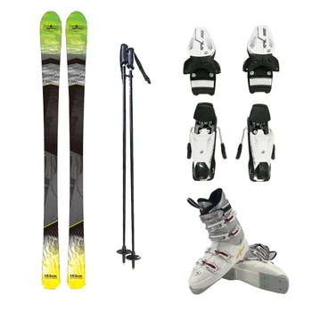 Individualizuotos dizainas alpių kalnų slidės už vaikas suaugusių moterų, vyrų, pagaminti pagal užsakymą, slidinėjimo sumontuota įranga OEM slidinėjimo gamintojas