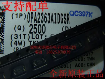 30pcs originalus naujas OPA2363AIDGSR OPA2363 ekrano atspausdintas BHK MSOP10 stiprintuvo IC