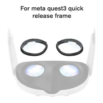 1 Porą Quick Release Rėmas Stabdžių Blue Objektyvo Meta Quest 3 Objektyvo Adapteris, Quick Ardyti Rėmo Stiklo Quest3 Priedai