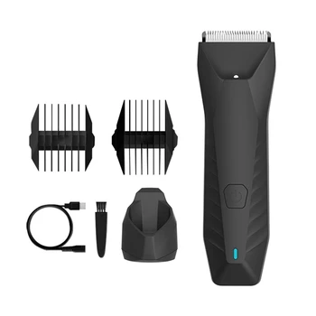 Elektriniai Plaukų Žoliapjovės Body Groomer Skustuvas Barzdos Skustuvas LED Skustuvas Vyrams, Plaukų Kirpimo mašinėlės