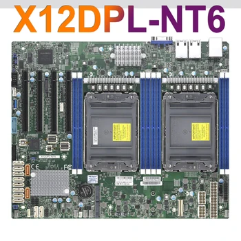 Dvikryptis IPFS Serverio Plokštė C621A DDR4-3200MHz 256 GB LGA-4189 ATX Už Supermicro X12DPL-NT6 