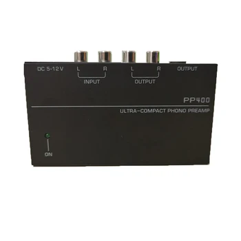 Ultra-Kompaktiškas Phono Preamp Preamplifier Su RCA, 1/4Inch TRS Sąsajos Preamplificador Phono Preamp PP400