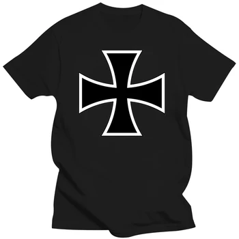 2019 juokinga t shirts vokietijos Geležies Kryžiaus Suaugusių Vyrų Mados T-shirt