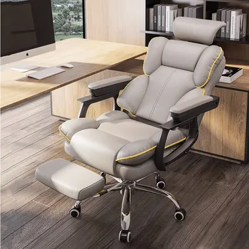 Poilsio Biuro Kėdė Mobiliuoju Kompiuteriu, Sofos Ergonomiškas Nežiūriu Recliner Dizainerio Kėdės, Kėdžių Cadeira Žaidėjus Namų Baldai Nuotrauka 0