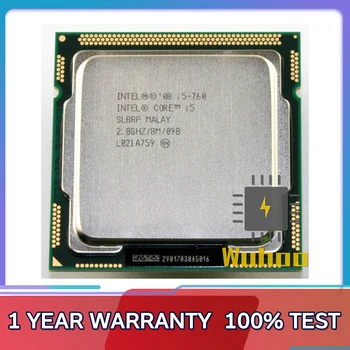 Naudojamas Core i5 760 Procesorius 2.80 GHz, 8M Cache SLBRP LGA1156 Lizdą CPU 1156