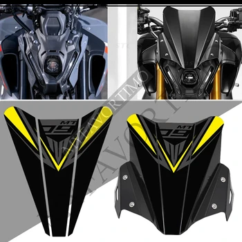 Tinka YAMAHA UŽ MT09 SP 2021 2022 Motociklo Priekinio stiklo Aksesuarų prekinis, galinis Stiklo Vėjo Skydas Reflektoriai Lipdukai Lipdukas