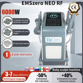 6500W NEO EMSzero Nešiojamų Namų Naudojimo Svorio Ir EMS Raumenų Elektromagnetinio Skulptūra Mašina