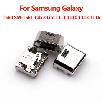 10-100vnt 7 Pin USB Įkroviklio Jungtis Mobilus Įkrovimo lizdas Samsung 