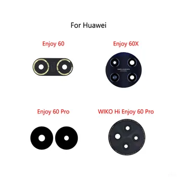 2VNT/Daug Huawei Mėgautis 60 Pro 60X / WIKO Hi Mėgautis 60 Pro Galinį Objektyvo Galinio vaizdo Kamera, Stiklinis Lęšis Veidrodis Nuotrauka 0