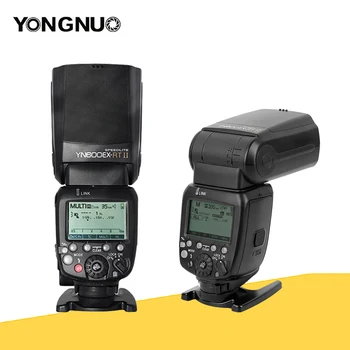 YONGNUO YN600EX-RT-II, TTL Master Flash Speedlite Canon Fotoaparatas 2.4 G Bevielio 1/8000s HSS GN60 Parama Auto/ Rankinis Priartinimas