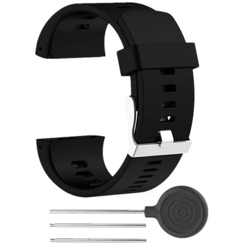 Silikono Sporto Žiūrėti Diržu, Polar V800 Sporto Watch Band apyrankę Keičiamų Watchband Smart Laikrodžiai Su Taisymo Įrankis
