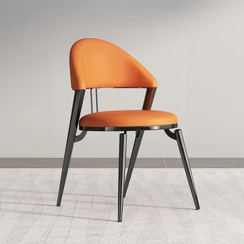 Odos Šiaurės Valgomojo Kėdės, Metalinės Luxery Mordern Biuro Kambarį Kėdės Dizaineris Miegamasis Sillas Comedor Restoranas Furiture Nuotrauka 0