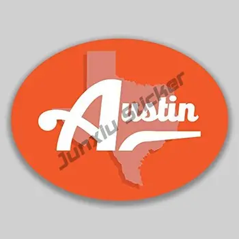 Austin Texas Vinilo Decal StickerPremium Kokybės UV-Atsparus Laminatas Automobilių Assessoires Visą Kūną, Klijai Lipdukas Automobilio Lipdukas