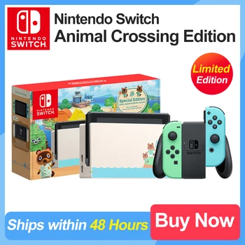 Nintendo Jungiklis Gyvūnų Kirtimo Edition Žaidimų Konsolės ir Keli Spalva Pasirinktinai-6,2 Colių LCD Ekranas Dabar