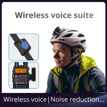walkie talkie belaidžio ryšio balso suite rašyti dažnumas ir kabantys ausis ausines ir praktiški TR UV-5R UV-82 BF-888S A36plus