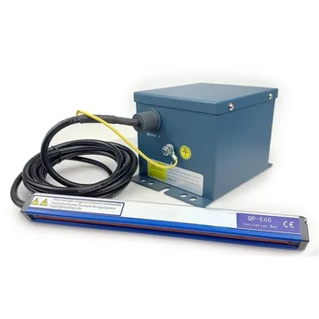 QP-E60 Elektrostatinės Eliminator Pašalinti Statinį Elektros energijos Jonų baras naudoti spausdinimo maišų mašina