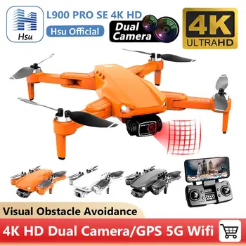L900 PRO SE 4K HD Dual Camera Drone Vaizdo Kliūčių Vengimo Brushless Variklio GPS 5G WIFI RC Dron Profesinės FPV Quadcopter