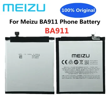 Naujas Akcijų, 100% Originla Aukštos kokybės 3500mAh BA911 Baterija Meizu BA911 Mobiliojo Telefono Baterijos Įkraunamos Baterijos