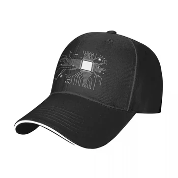 Karšto CPU Procesorius Grandinės DiagramCap Beisbolo kepuraitę trucker skrybėlės juokingi skrybėlę skrybėlę moterų Vyrų Nuotrauka 1