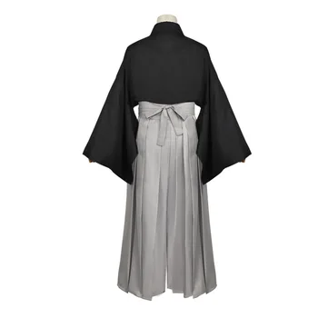 Vyrai Kimono Japonijos Tradicinių Kostiumų Etapo Rezultatus Kostiumas Šiuolaikinės Tobulinimo Klasikinis Kimono Helovyno Cosplay Kostiumas Nuotrauka 1