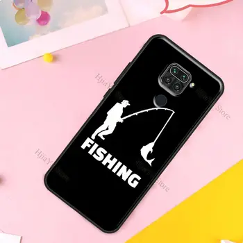 Žuvų Žvejyba, Karpiai Telefoną Atveju Xiaomi Redmi 11 Pastaba Pro 7 8 9 10 Pro 9S 10S Padengti Redmi 10 9 9A 9C 9T Nuotrauka 1