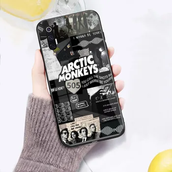 Arctic Monkeys Mobiliojo ryšio Telefoną Atveju Xiaomi 13 12 11T 10 9 Lite Redmi Pastaba 12 11 10 10S Pro 9 9A 8 PC Stiklo danga Funda Nuotrauka 1
