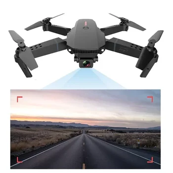 E88 Kliūčių Vengimo Oro Mini Profesinę HD Kamera Drone Fotografijos Brushless Lankstymo Quadcopter Žaislai, Dovanos Nuotrauka 1