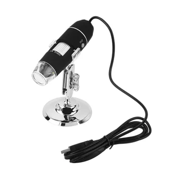 1000X USB 8LED Mikroskopu Kišeninis Nešiojamas Skaitmeninis MicroscopeMagnifier Elektroninių Stereo Endoskopą Fotoaparatas Nuotrauka 1