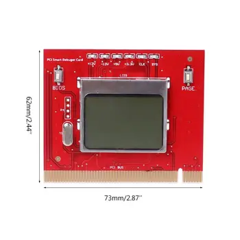 OFBK LCD PCI PC Aukštos Kokybės Kompiuteris Analizatorius Testeris Diagnostikos Kortelės Pakeitimo Nuotrauka 1