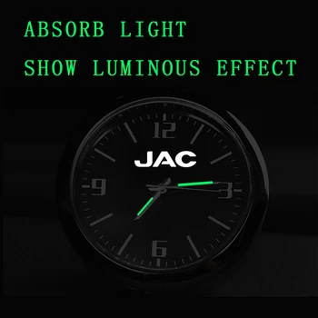 Automobilio Salono Automobilių Laikrodis lizdo prietaisų Skydelio Oro Įrašą Interjero elektroninių kvarco žiūrėti JAC J2 j3 skyrius J4 J6 J7 JS2 JS3 automobilių reikmenys Nuotrauka 1