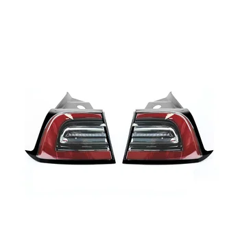 Naujų Automobilių LED Vidinis Uodegos Šviesos Dešinėje Pusėje ES Redakcija už 17-20 Tesla Model 3 Galiniai Šviesos 1077397-00-G 10773978-00-F Nuotrauka 1