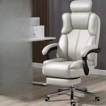 Išgalvotas Recliner Žaidimų Biuro Kėdė Juodas Šiaurės Aukštas Atgal Biuro Kėdė, Comfy Room Cadeira Para Escritorio Baldai Nuotrauka 1