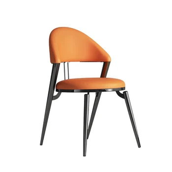 Odos Šiaurės Valgomojo Kėdės, Metalinės Luxery Mordern Biuro Kambarį Kėdės Dizaineris Miegamasis Sillas Comedor Restoranas Furiture Nuotrauka 1