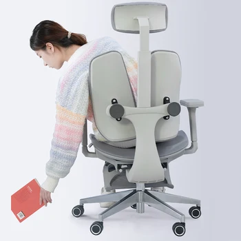 Atsipalaiduoti Ergonominiai stalai Kėdės Vykdomasis Dizaineris Šiuolaikinės Patogūs Biuro Kėdės Nordic Mobile Cadeira De Escritorio Baldai DWH Nuotrauka 1