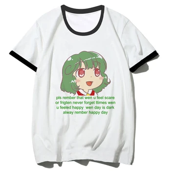 Touhou t-marškinėliai moterims juokingi marškinėliai moteriška Japonų drabužių Nuotrauka 1
