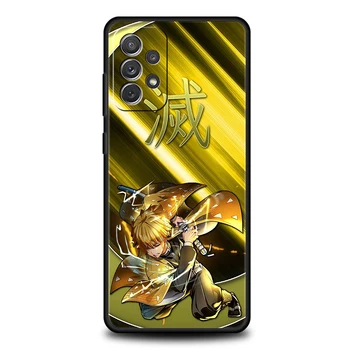 Kimetsu Nr. Yaiba Demon Slayer Telefono dėklas Samsung Galaxy A14 A15 A25 A54 A34 A51 A71 A72 A73 A32 A52 A52S A21S 5G Soft Shell Nuotrauka 2