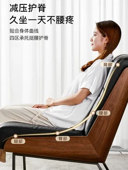 Vienas asmuo, sofa-lova, kėdės Daiki dizainerio kūrybos villa mažų šeimos kambarį laisvalaikio kėdė verslo derybų kėdė Nuotrauka 2