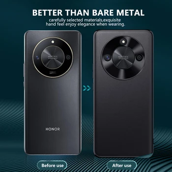 Atveju Huawei Honor X50 Prabanga PU odos Atvejais Sunku atsparus smūgiams Galinio Dangtelio Garbės X 50 Originalus Oda, Korpuso Coque Nuotrauka 2
