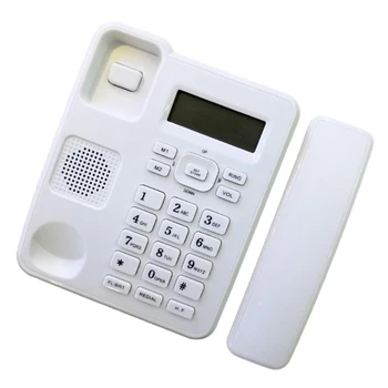 KX-6001CID Fiksuotojo Fiksuotojo ryšio Telefono Skambinančiųjų Ekranas Reguliuojamas Tonas Corded Telefono Nuotrauka 2