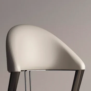 Odos Šiaurės Valgomojo Kėdės, Metalinės Luxery Mordern Biuro Kambarį Kėdės Dizaineris Miegamasis Sillas Comedor Restoranas Furiture Nuotrauka 2